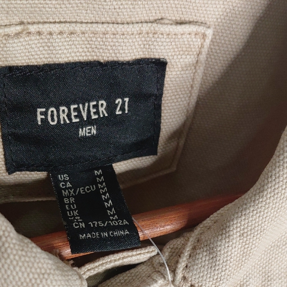Forever 21 Beige Denim Jacket - Picture 3 of 7